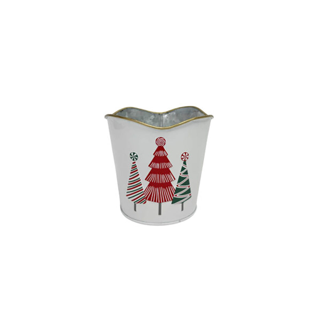 Holiday Pot Embossed Christmas Tree
