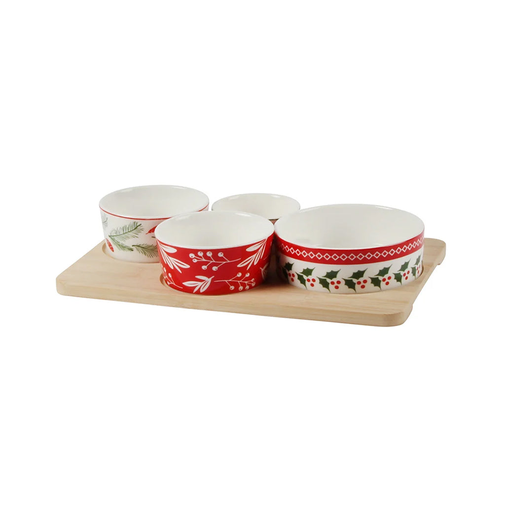 Holly 5 piece Serving Set