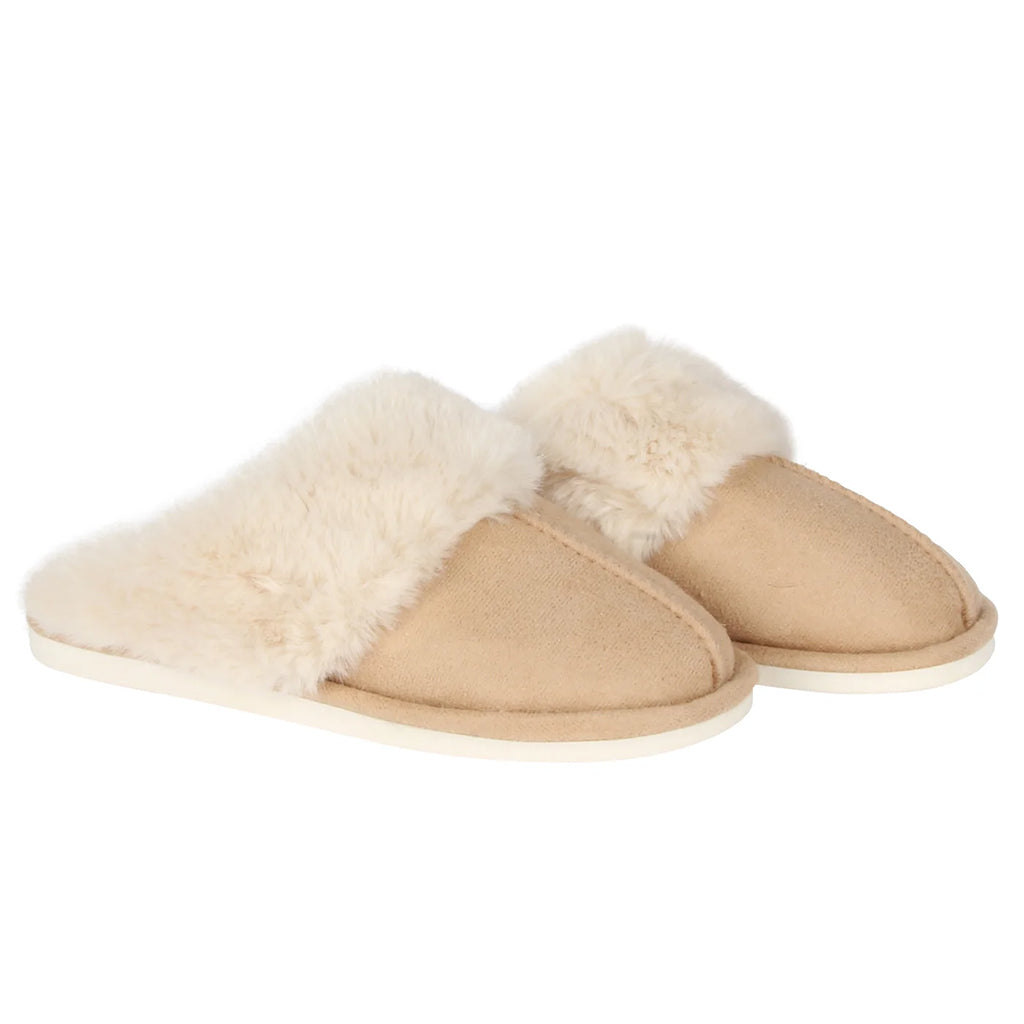 Aspen Sherpa Lined Scuff Slippers