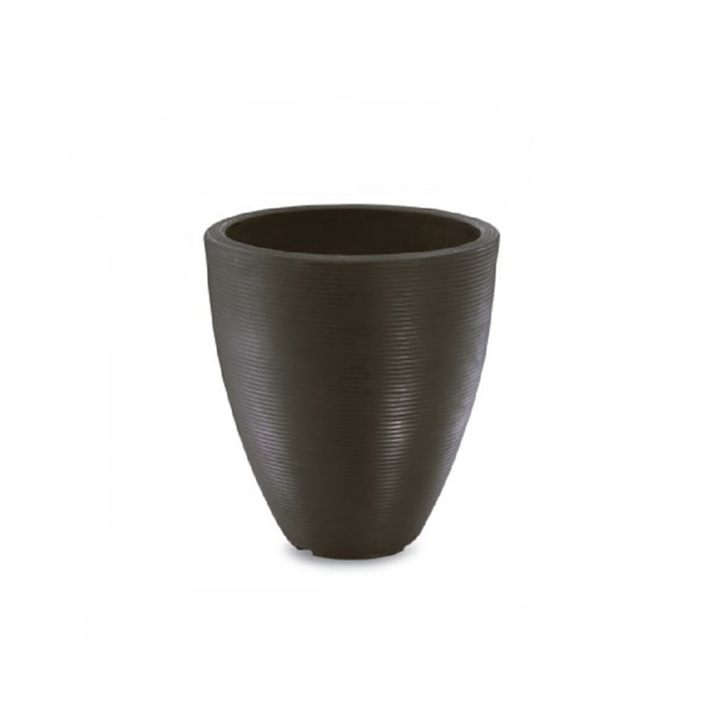 Delano Tall Planter Caviar Black 16"