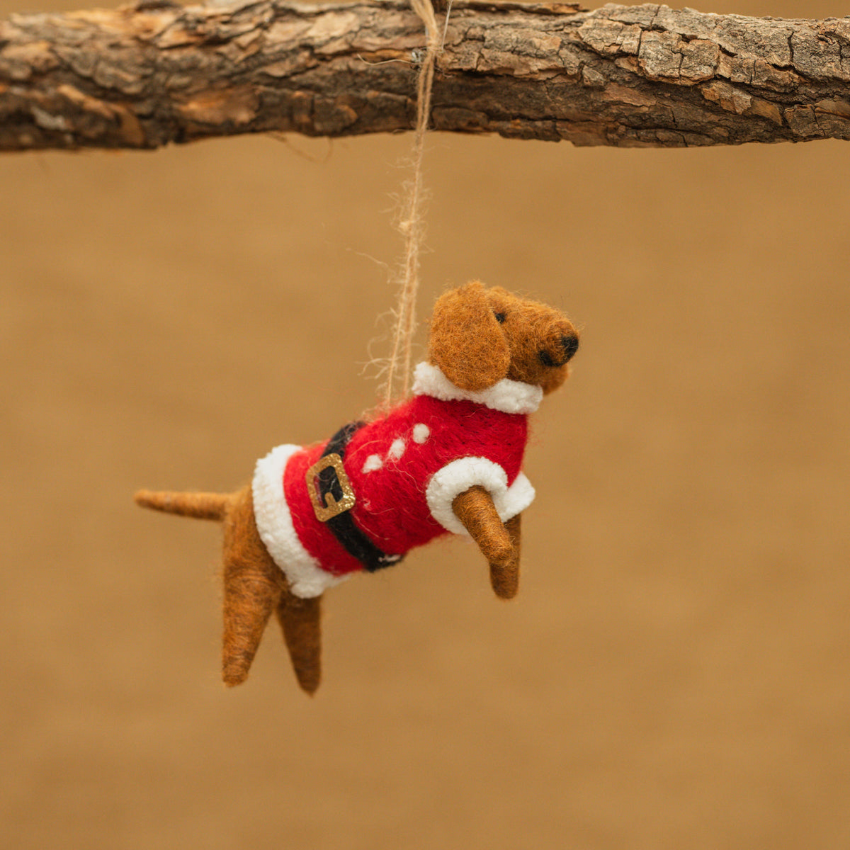 Dachshund Christmas Sweater Ornament
