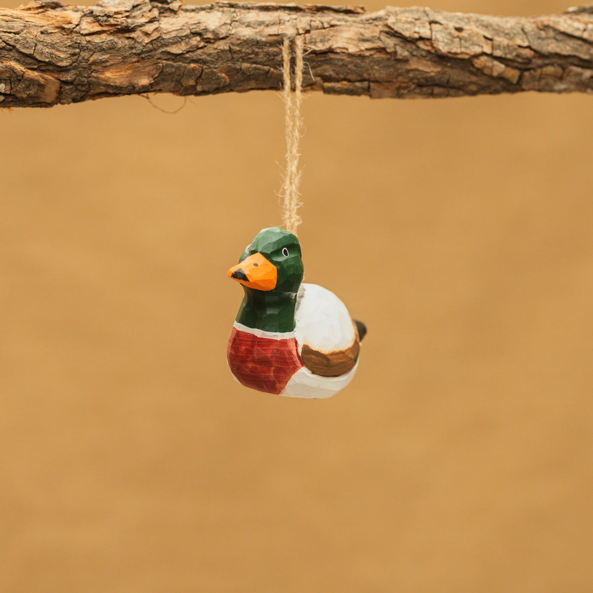 Mallard Duck Wood Ornament