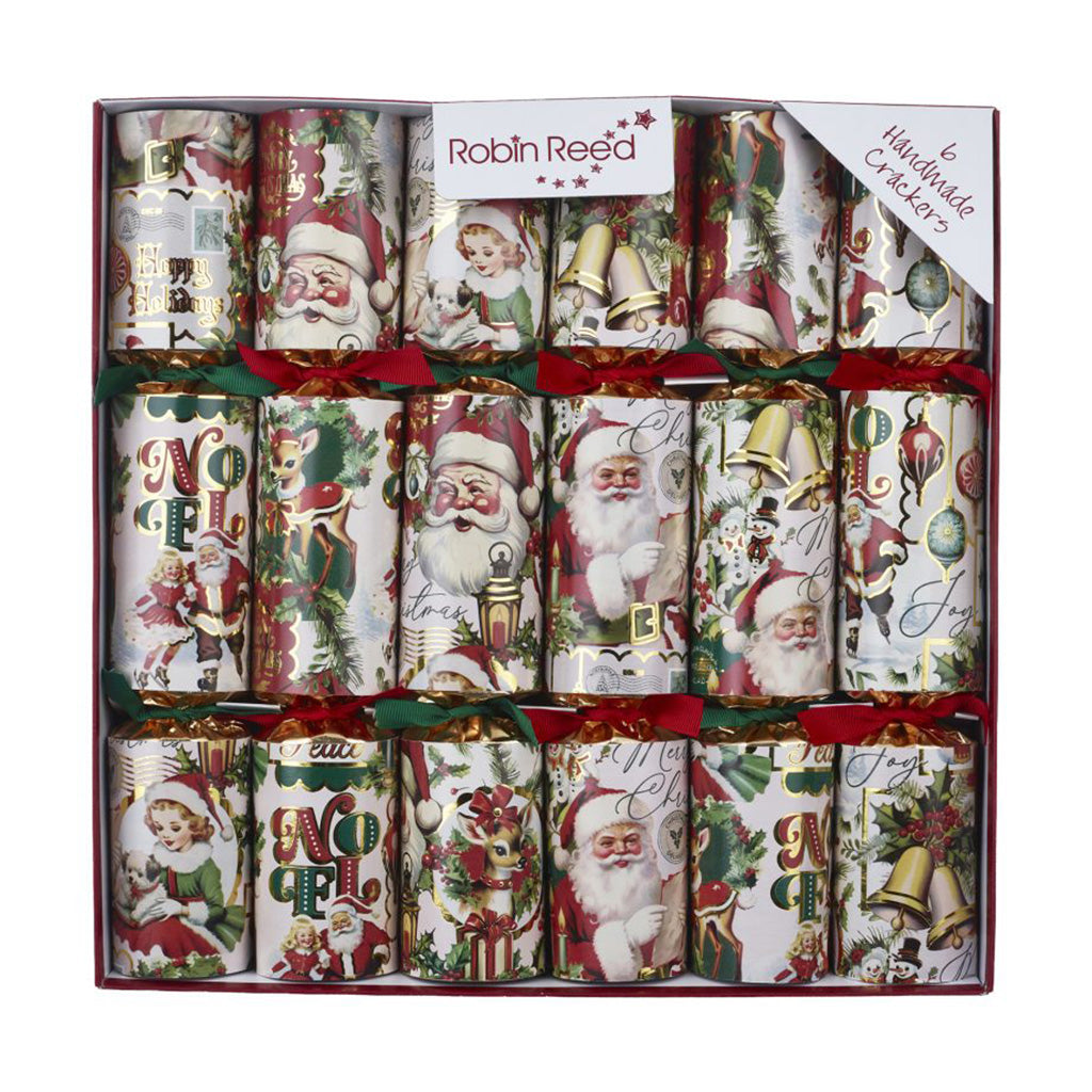 Vintage Santa Christmas Crackers