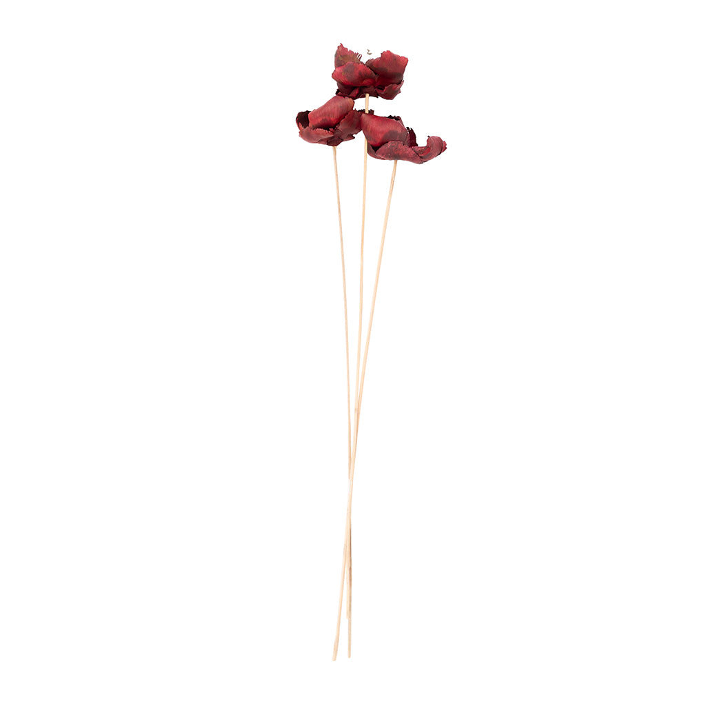 Palm Flower Bundle Red