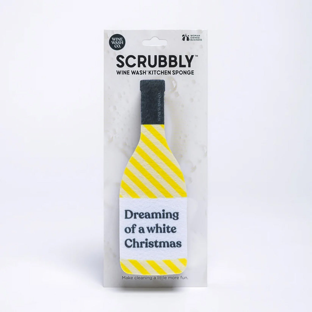 Scrubbly Kitchen Sponge Dreaming …Christmas