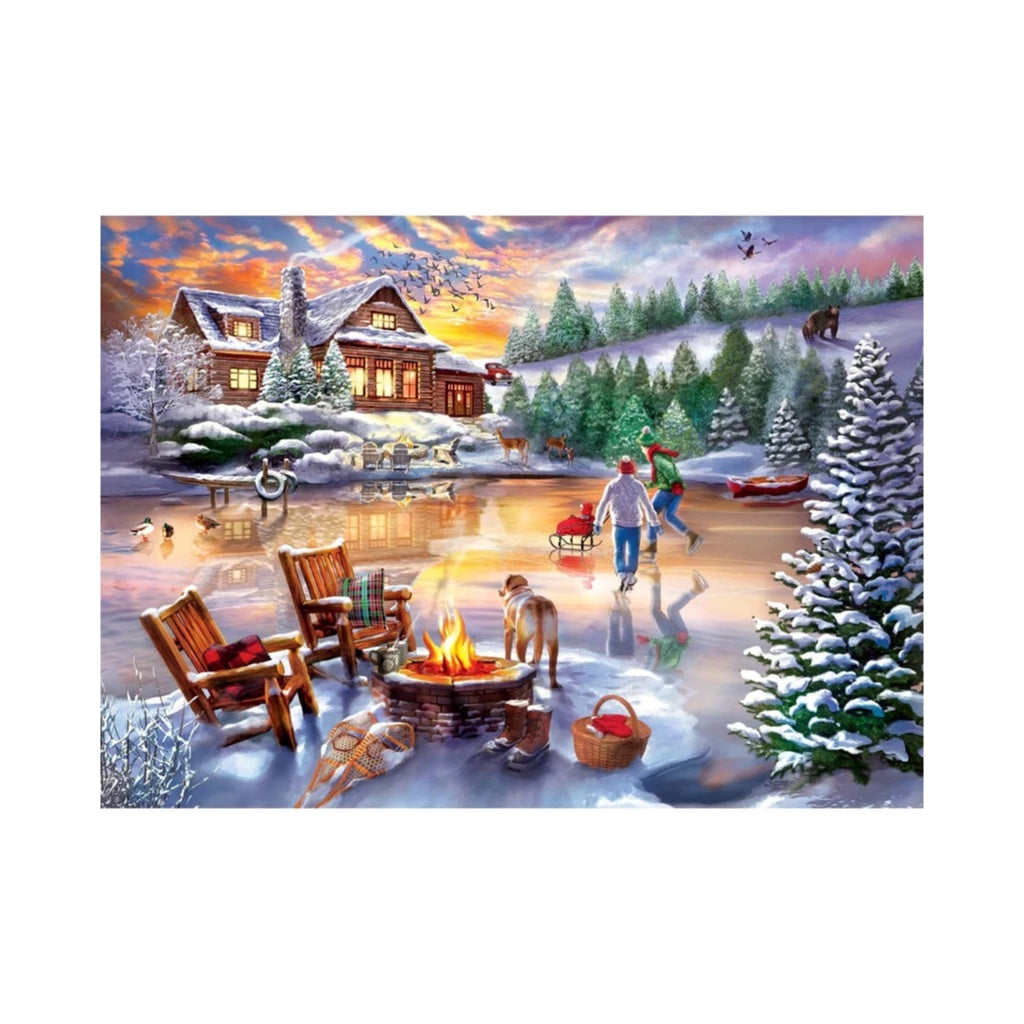 An Evening Skate 750pc Puzzle