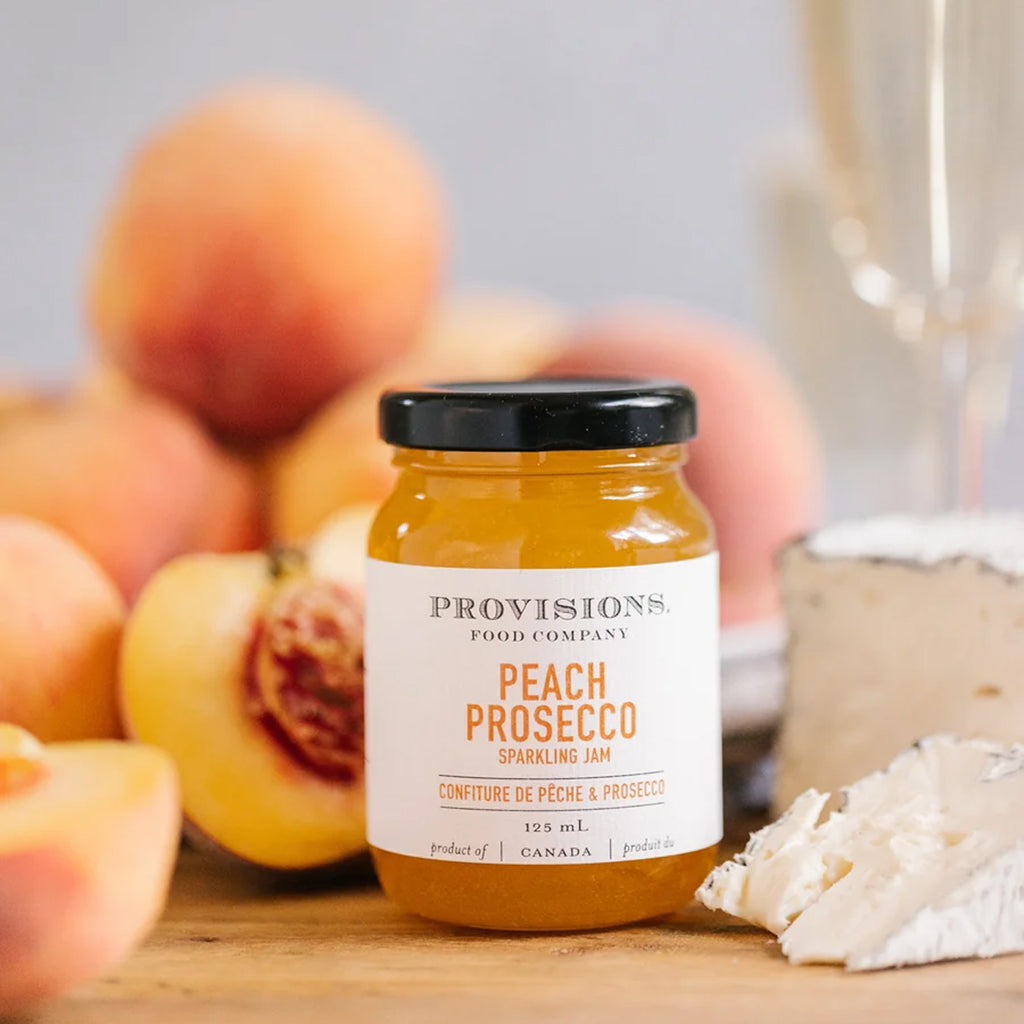 Provisions Peach Prosecco Sparkling Jam