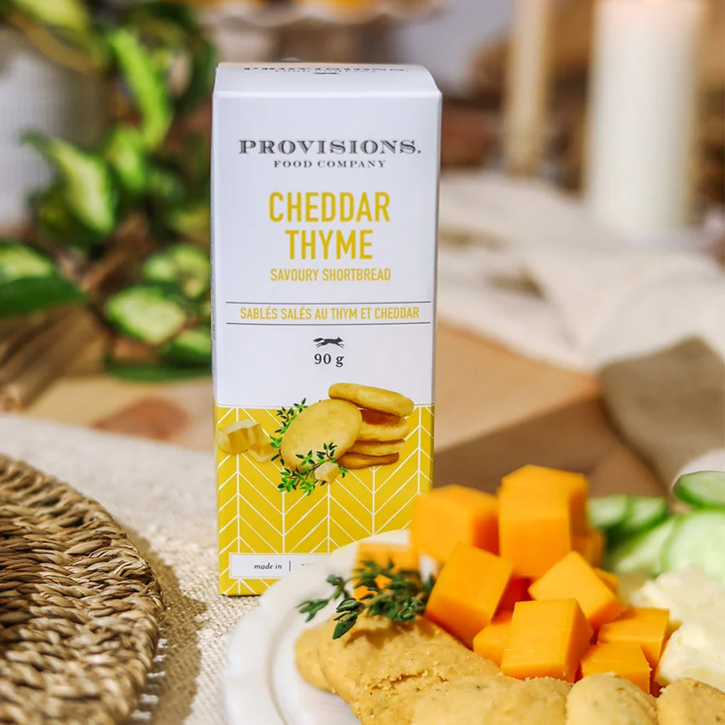 Provisions Aged Cheddar &amp; Thyme Shortbread