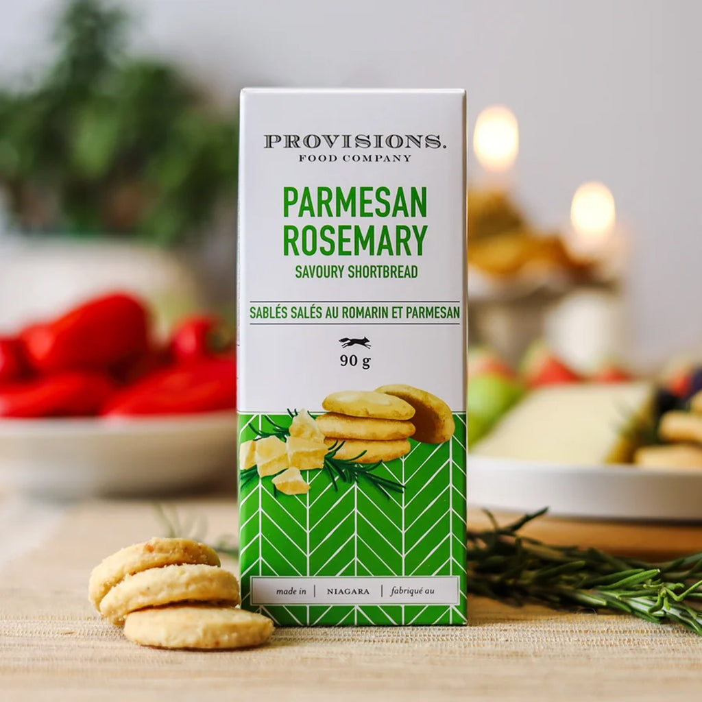 Provisions Parmesan & Rosemary Shortbread