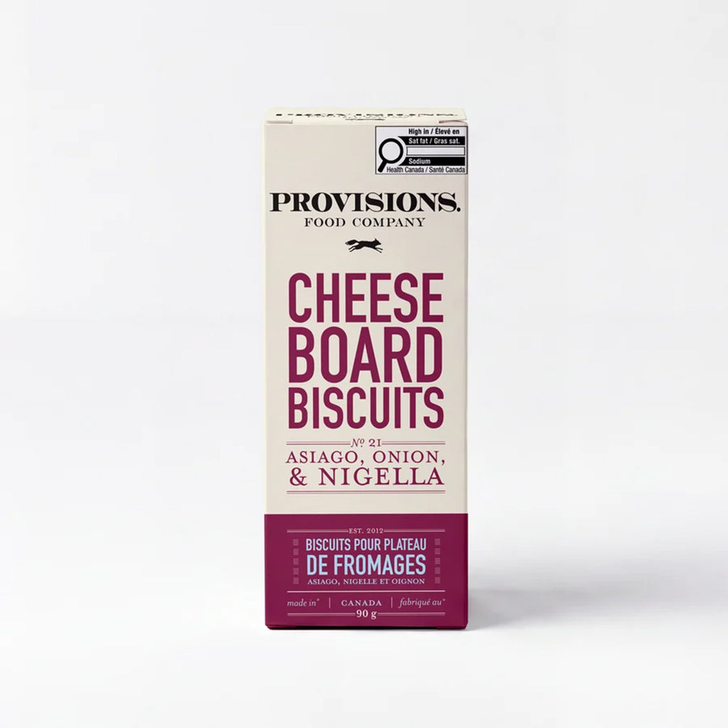 Provisions Asiago, Nigella &amp; Onion Cheese Board Biscuits