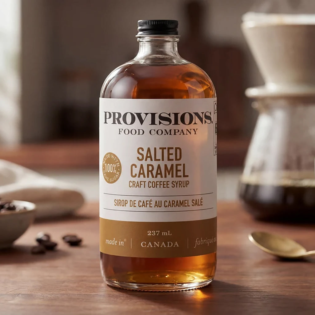 Provisions Salted Caramel Craft Coffee Syrup