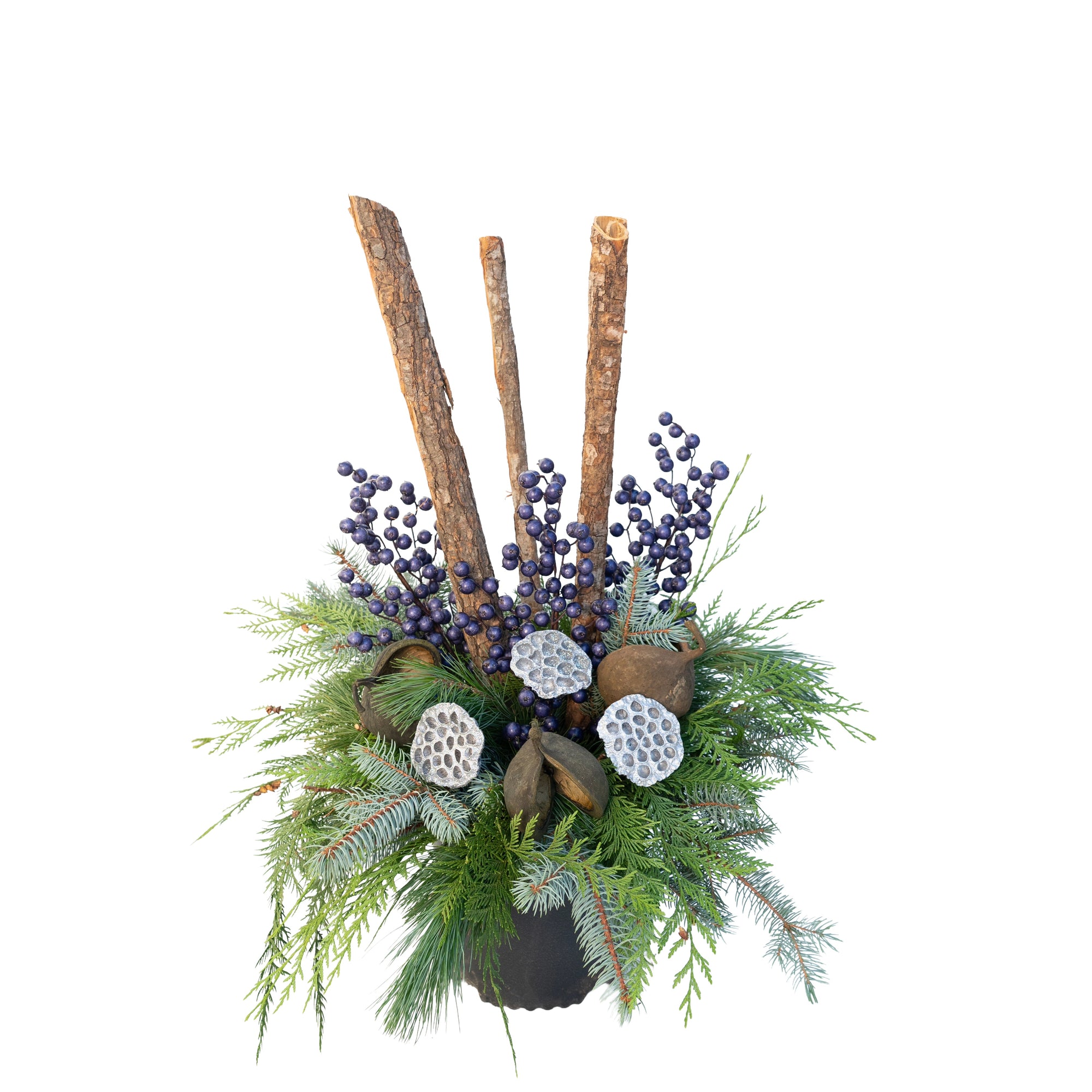 Urn Arrangement - Polar Nights Design 11"