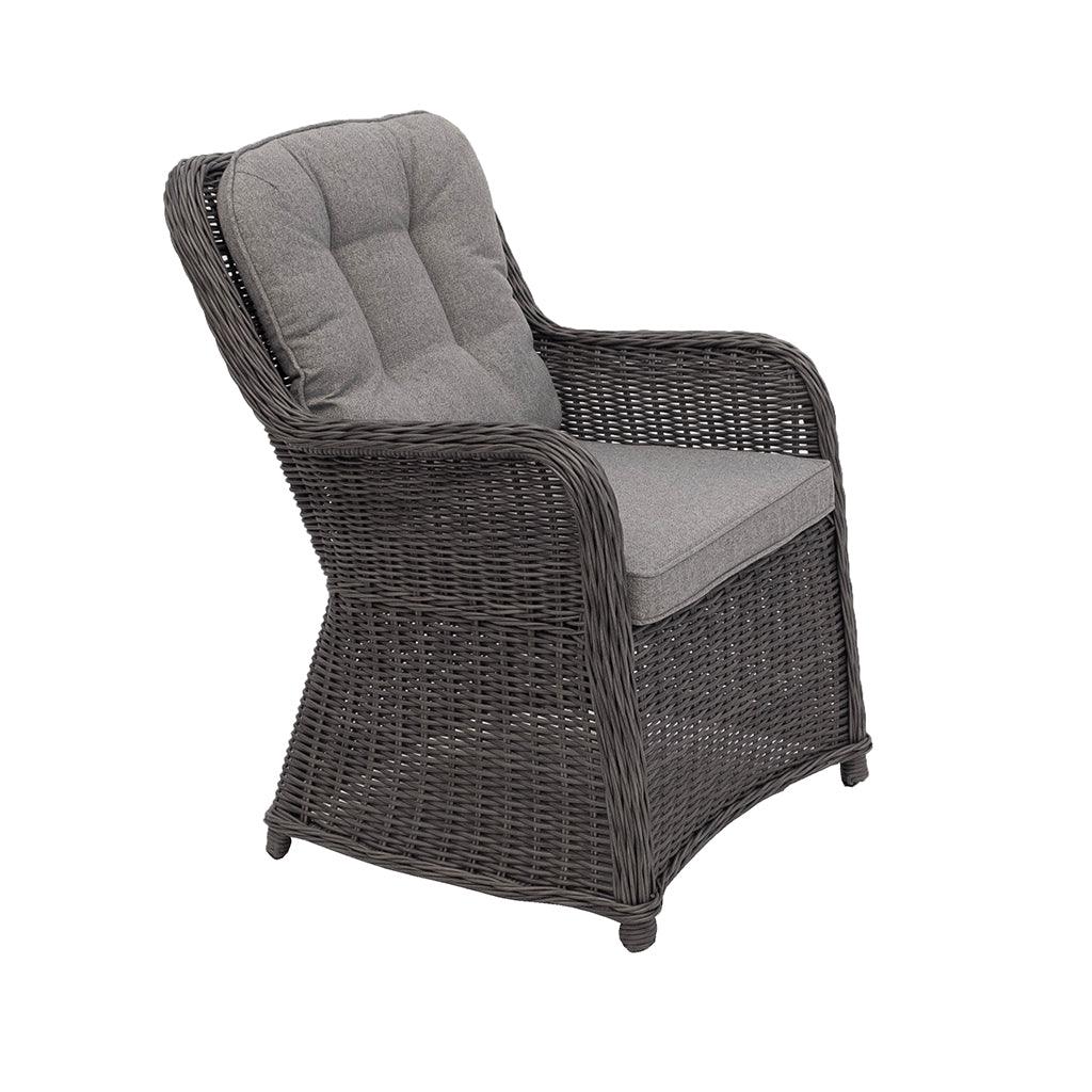 Hastings 7 Piece Dining Set Closed Weave - Driftwood/Linen