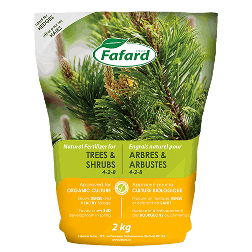 Fafard® Natural Fertilizer For Trees & Shrubs 4-2-8 2kg