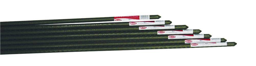 Plasticized Metal Stakes 4' Green