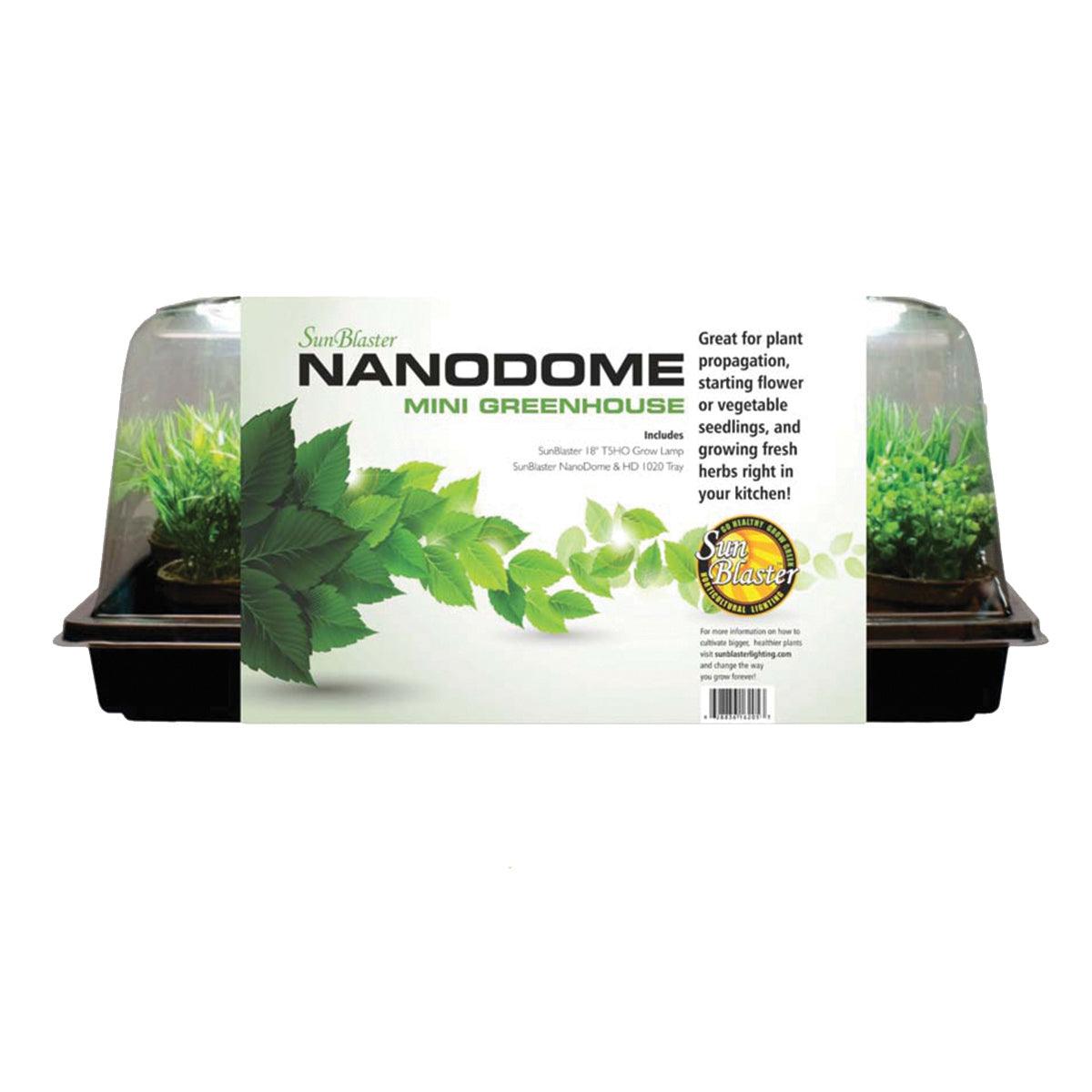 Consists of our Heavy Duty 1020 tray, 7" NanoDome with ingenious light tracks and a Sunblaster 18" T5 HO with NanoTech T5 Reflector. A great way to get growing fresh micro-greens, herbs or seeds started ready for transplan