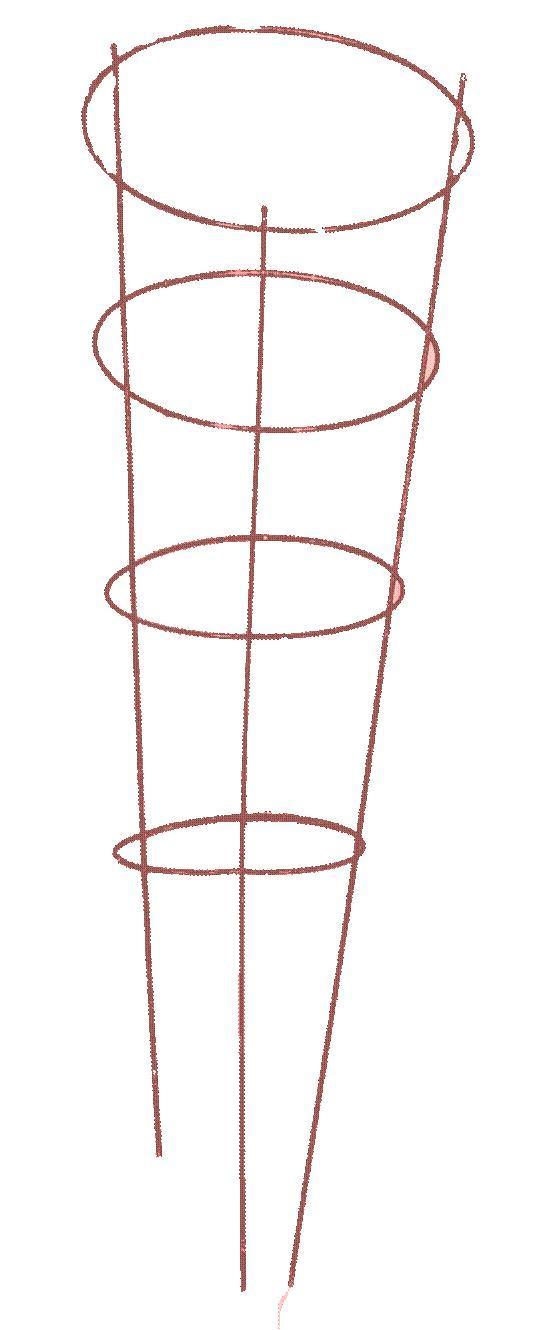 Powder Coated Tomato Cage 