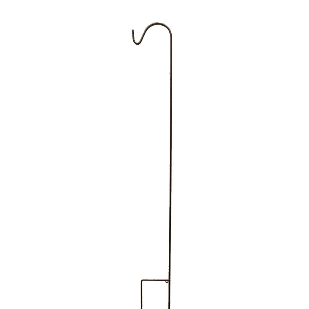 Welcome to your garden's new best friend! This single 84in garden hook adds a pop of color while providing sturdy support for your plants. Say goodbye to unsightly metal stakes and hello to a stylish addition to your outdoor space.