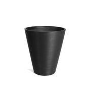 kobo plastic pot planter Kobo Round Planter - Black 18"