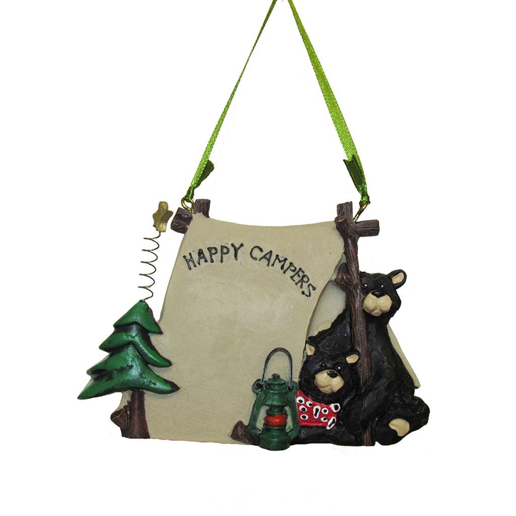 Happy Campers Ornament 3.25in