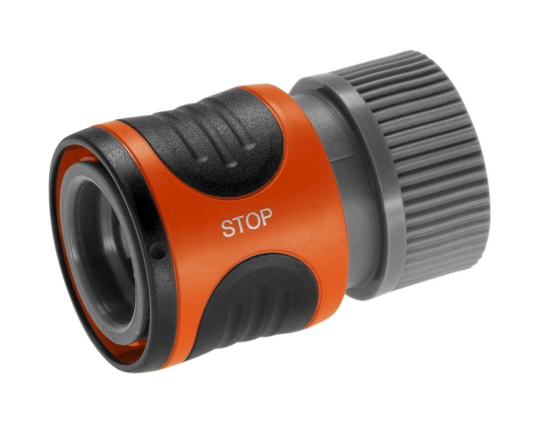 Gardena® Click On Hose Connector with Water Stop