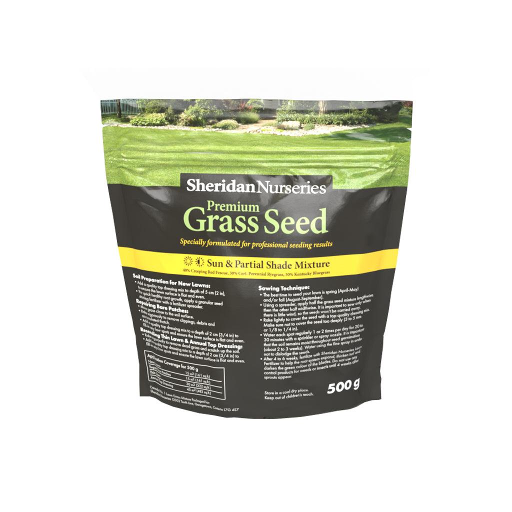 Sheridan Nurseries Premium Grass Seed - Sun &amp; Partial Shade