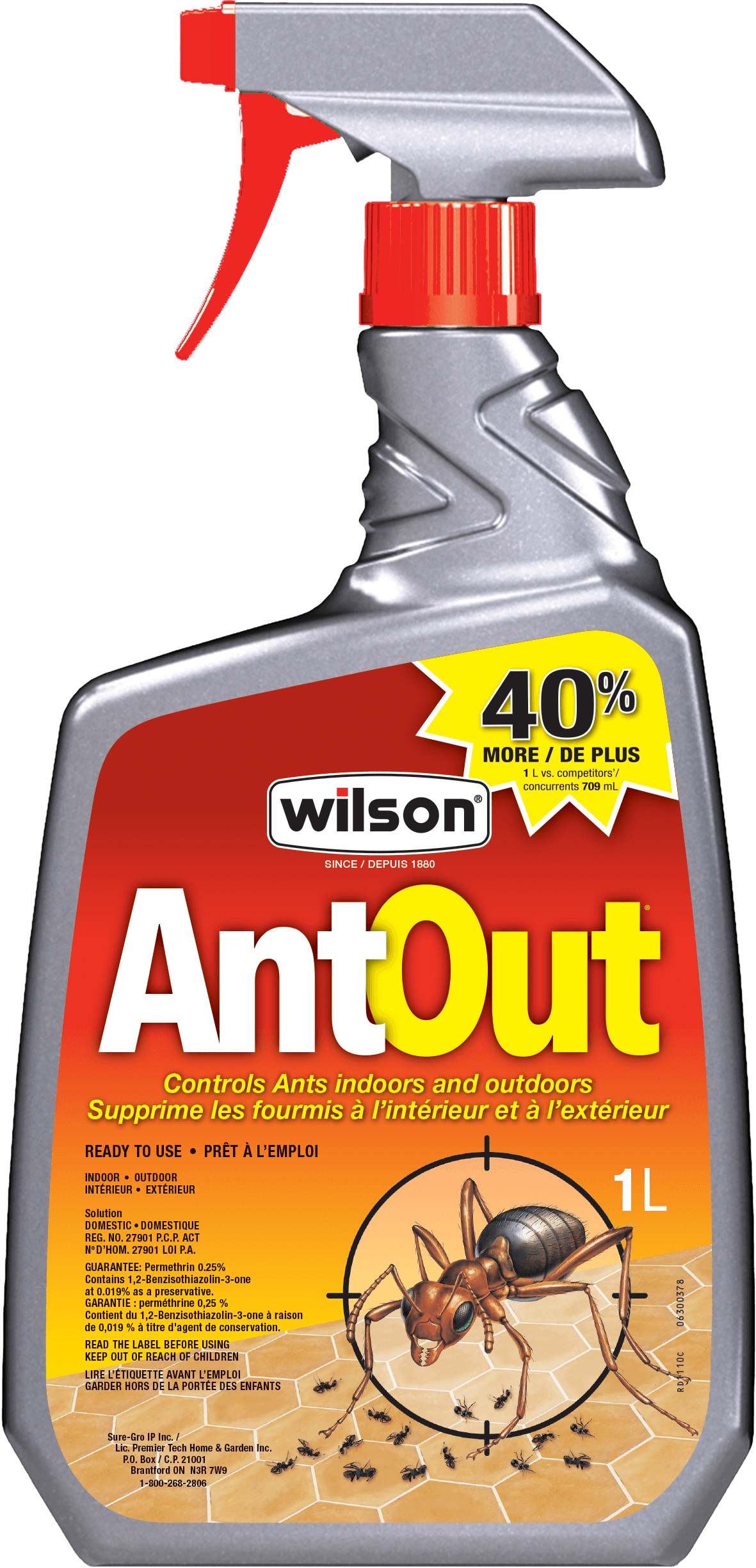 Wilson Ant Out 1L Ready To Use