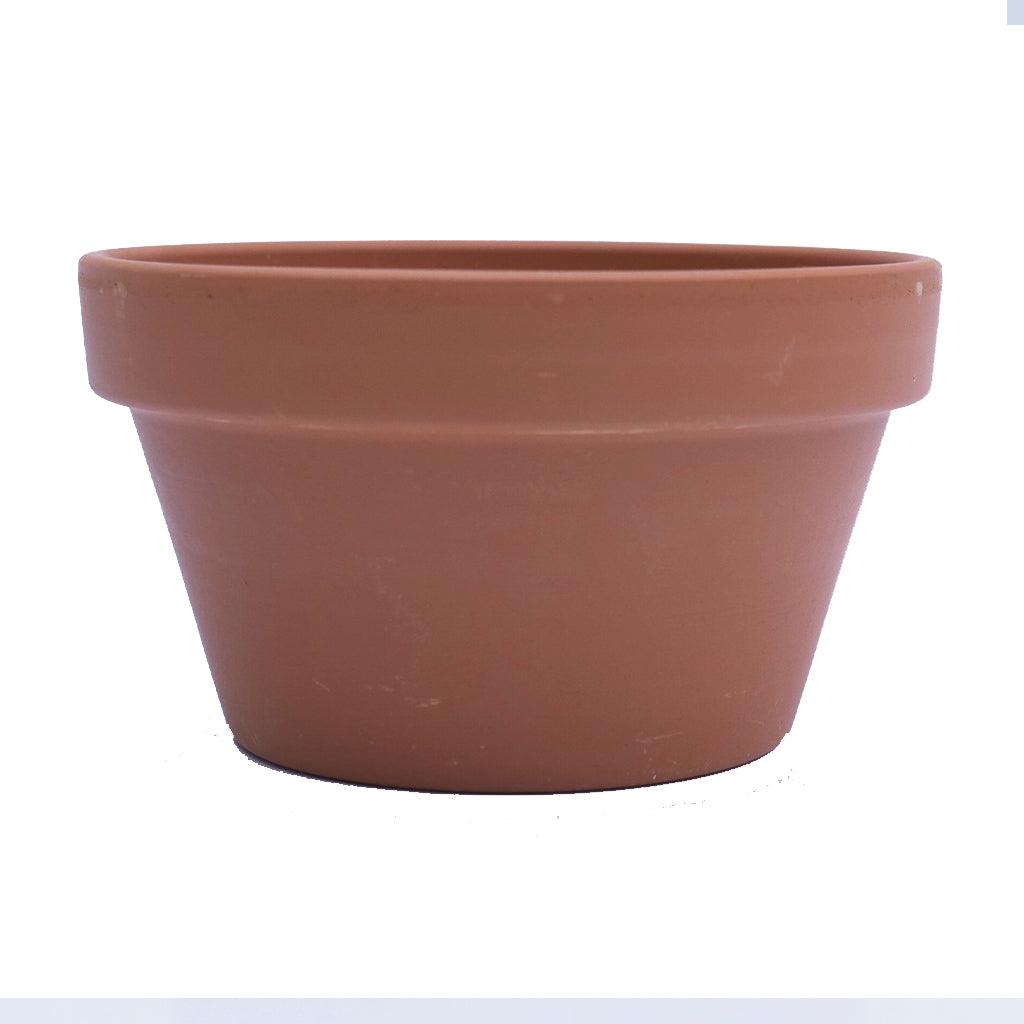 13 cm Half Clay Pot