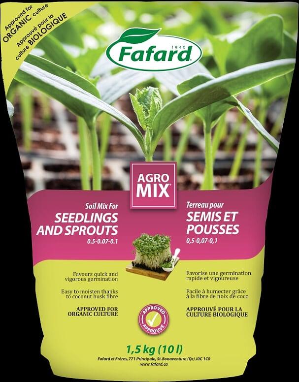 Fafard Agro Mix for Seedlings &amp; Sprouts 10L