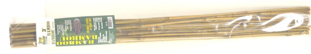 These Bamboo Stakes provide natural support for your plants and can be easily placed in your garden. 