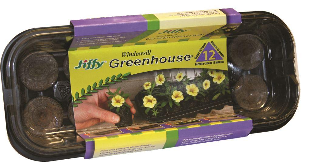 Jiffy Windowsill Greenhouse 12