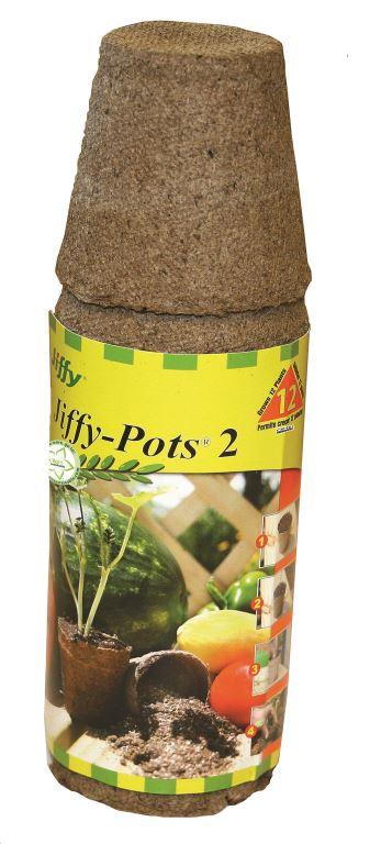 Jiffy Peat Pots 2&quot; Round 12 Pack