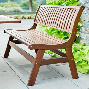 Classic IPE Amber 43 inch Armless Bench
