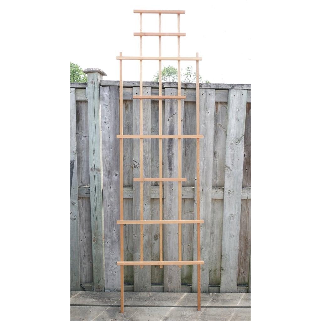 wood home depot trellis Cedar Climber Trellis 84"x24"