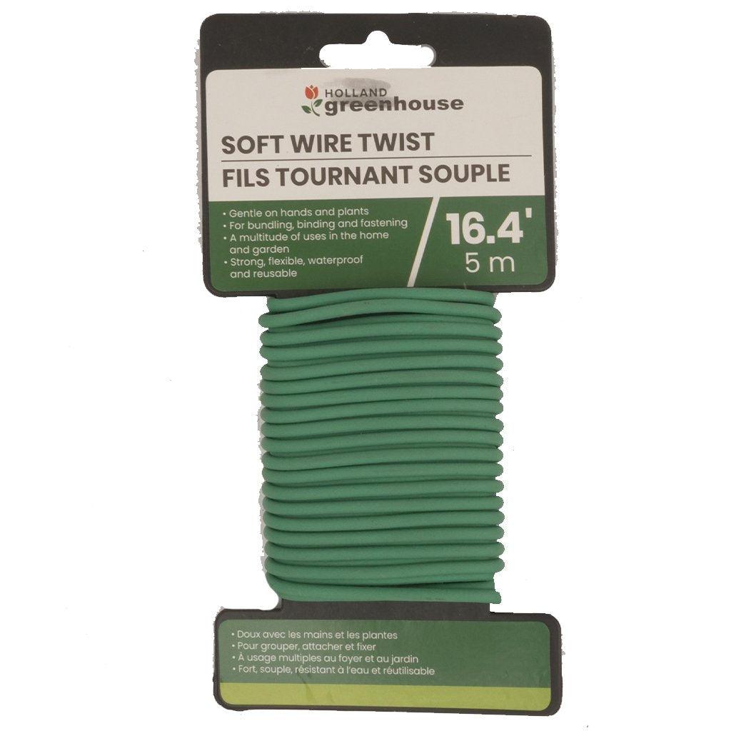 Soft Twist Wire Ties 16.4&#39;