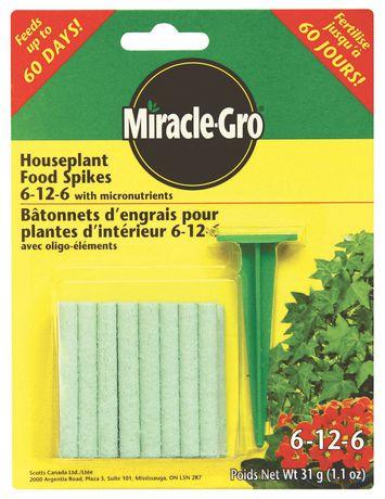 Miracle-Gro® Houseplant Spikes 6-12-6 12 Pack