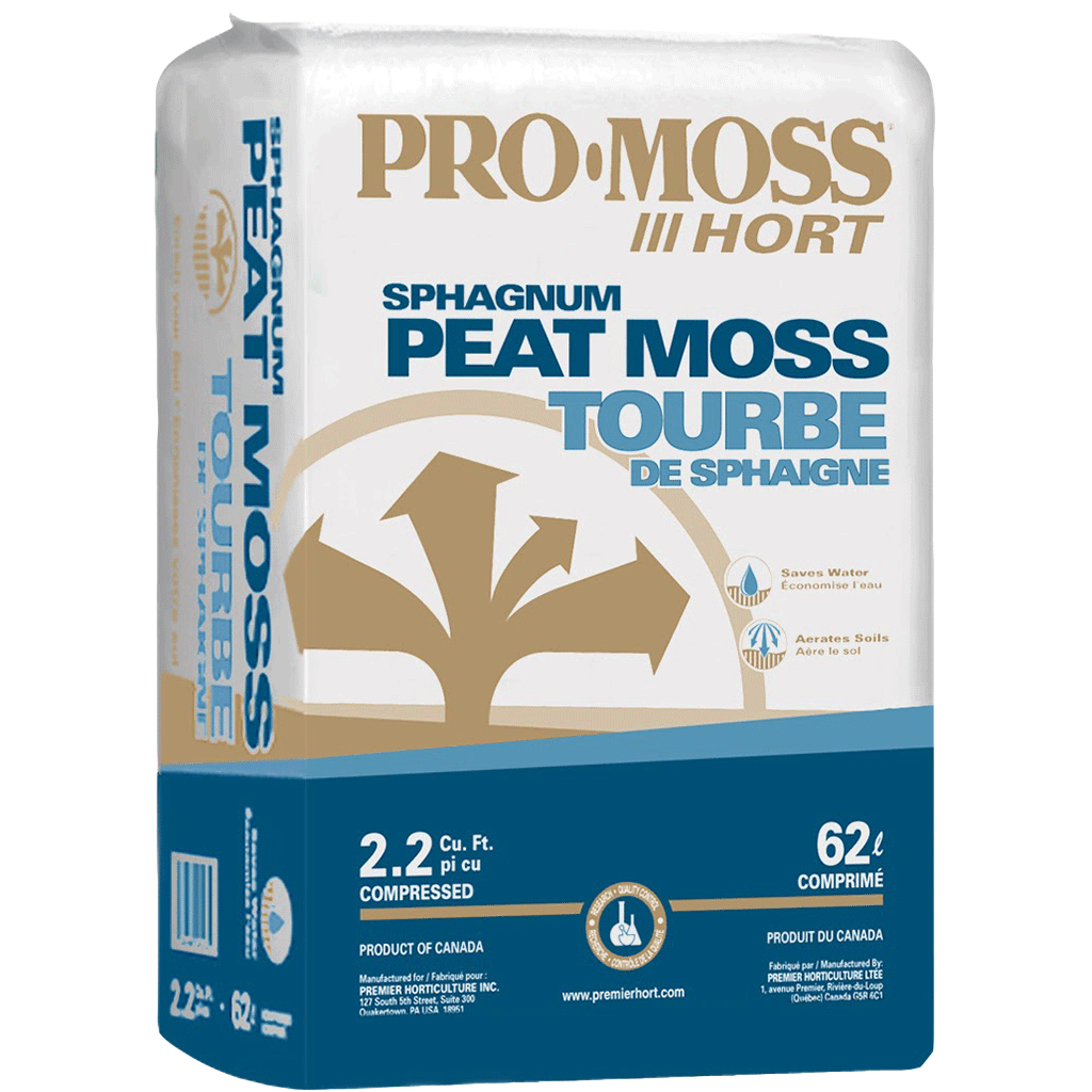 Peat Moss - Pro-Moss 2.2 cu ft.