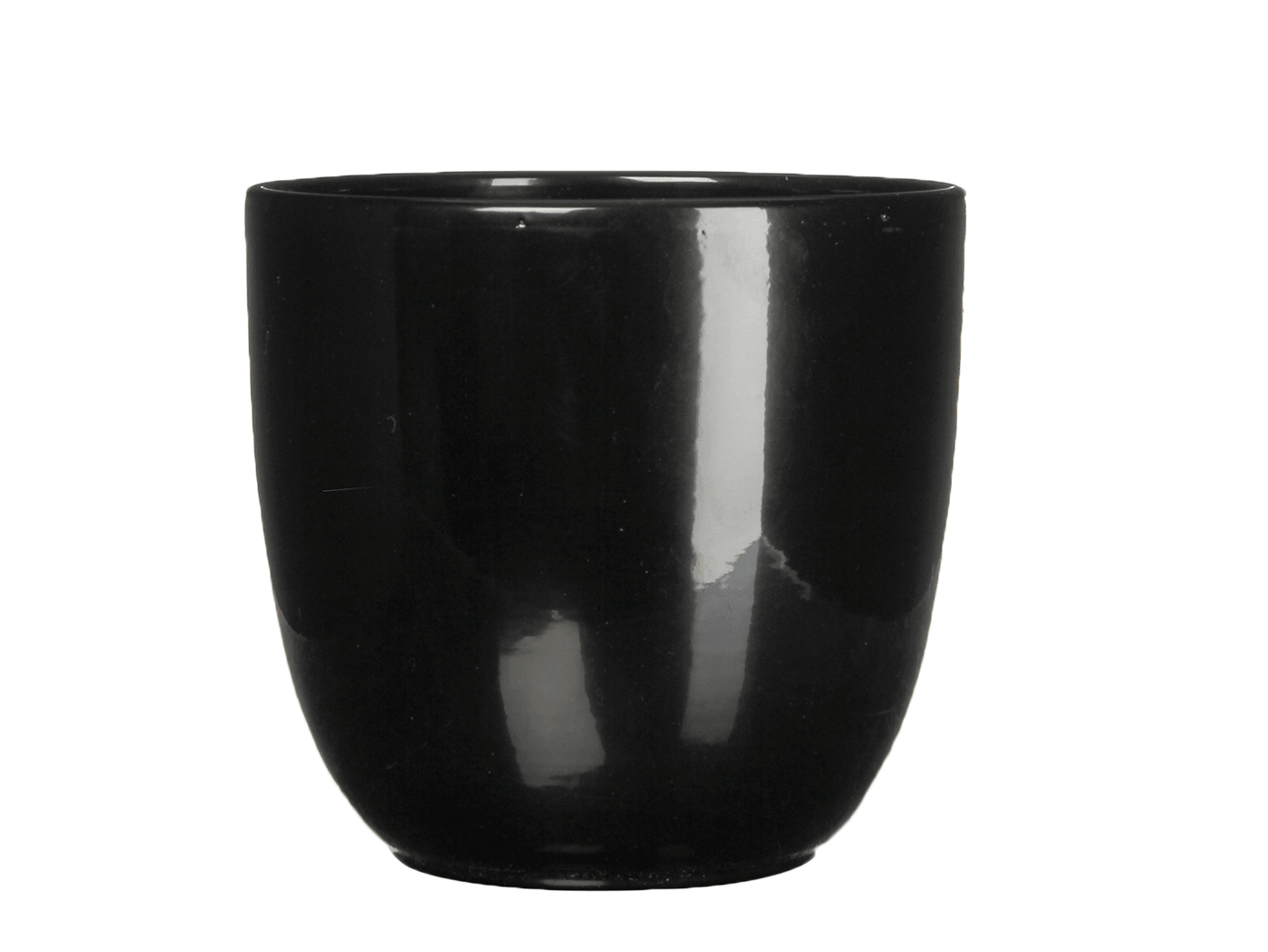 Tusca Pot 4.75x4.25" Black