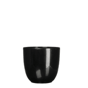 Tusca Pot 6.75x6.25&quot; Black