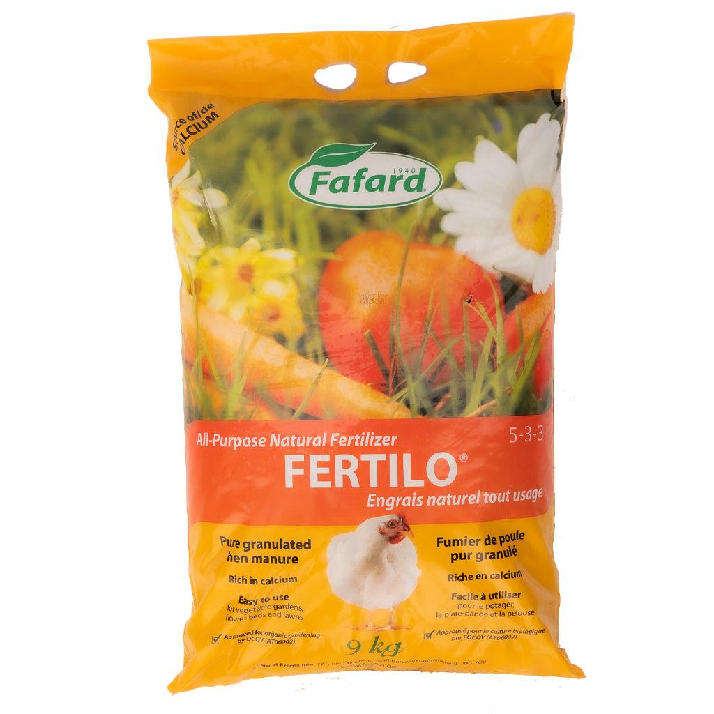Fafard® Fertilo® All Purpose Natural Fertilizer 5-3-3 9kg