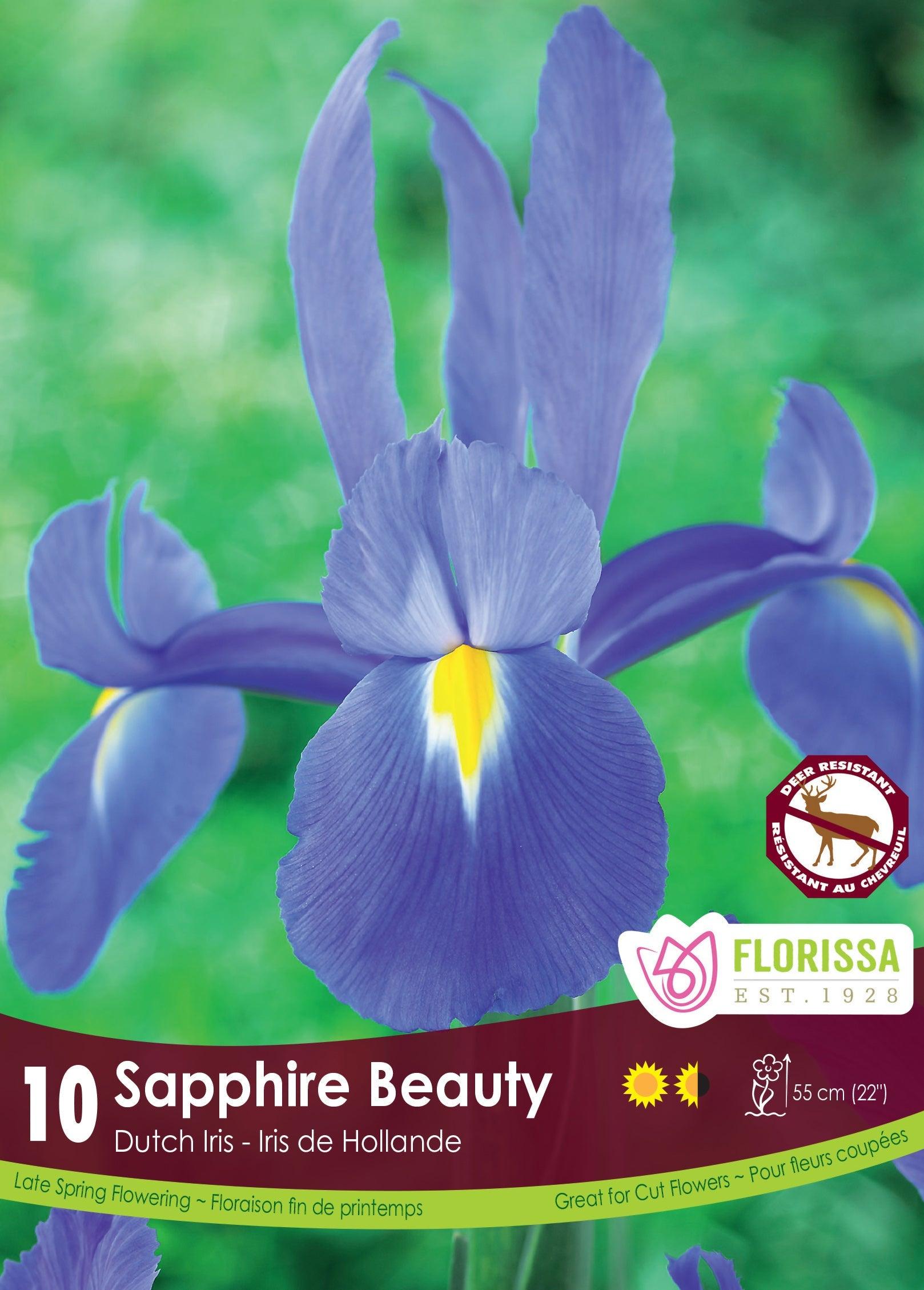 Iris Sapphire Beauty 10/Pkg