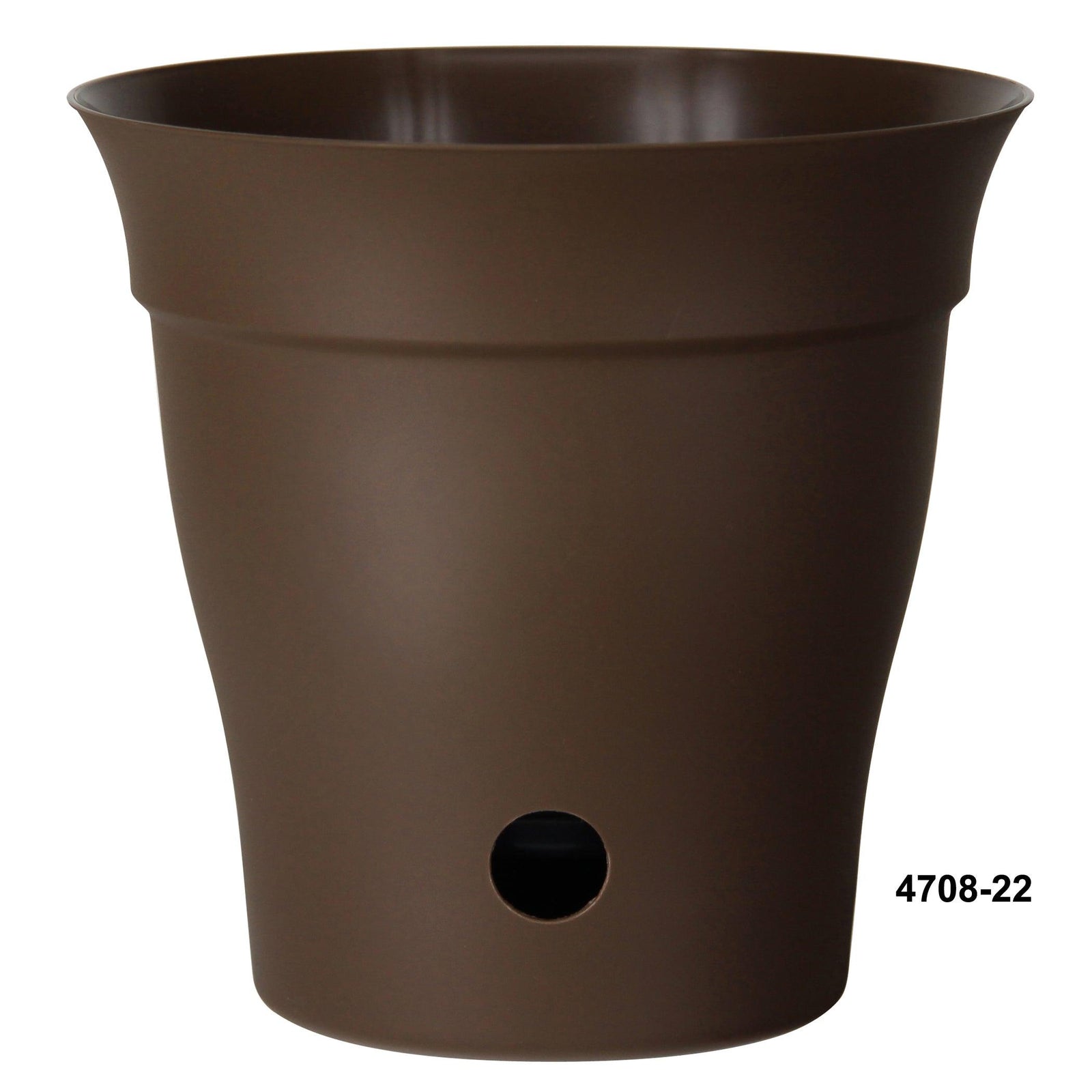Contempra Self Watering Planter Chocolate