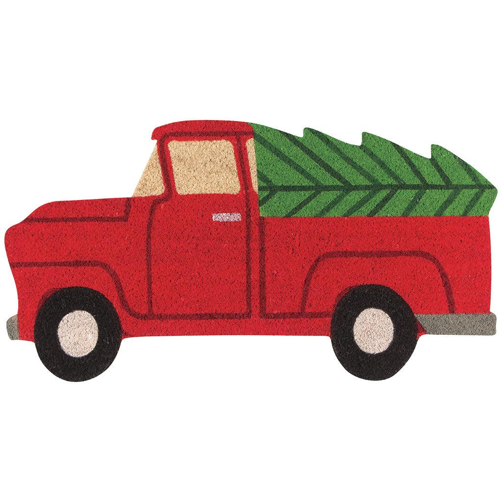 Doormat Holiday Truck