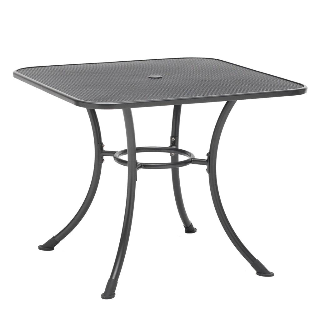 36 &quot; Square Mesh Dining Table Gray