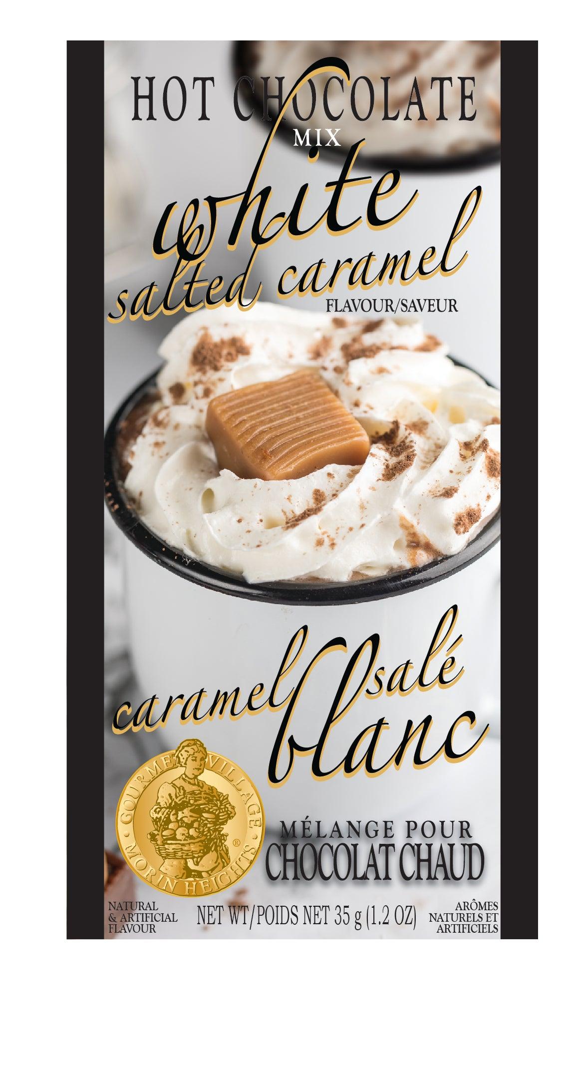 White Salted Caramel Hot Chocolate Single Serve