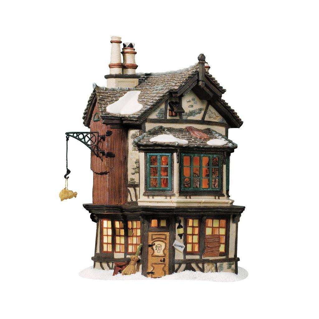 Christmas Carol-Ebenezer Scrooge&#39;s House Lit 8.3&quot;