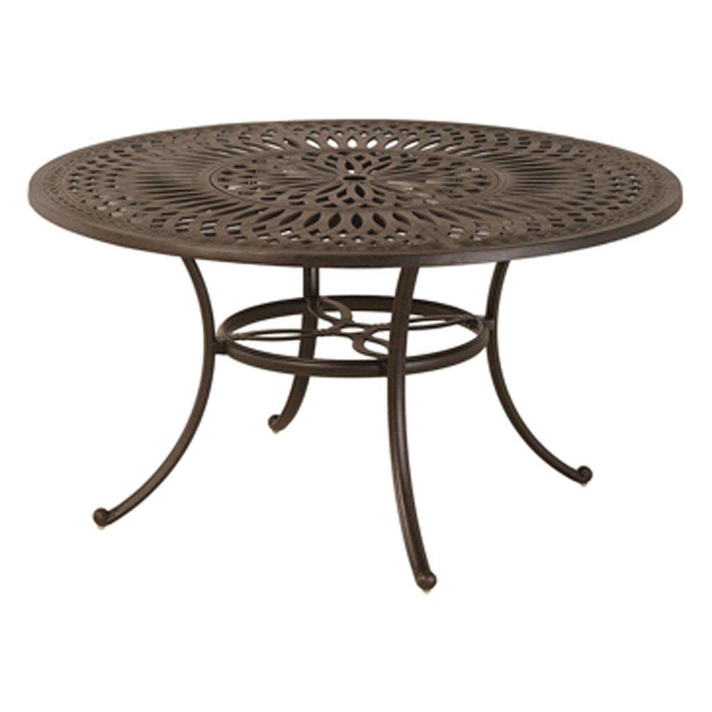 Crafted with durability and functionality in mind, the Mayfair Collection table features a built in Lazy Susan and will last year after year. Measuring 52inch in diameter gather everyone around to enjoy your outdoor living experience. 