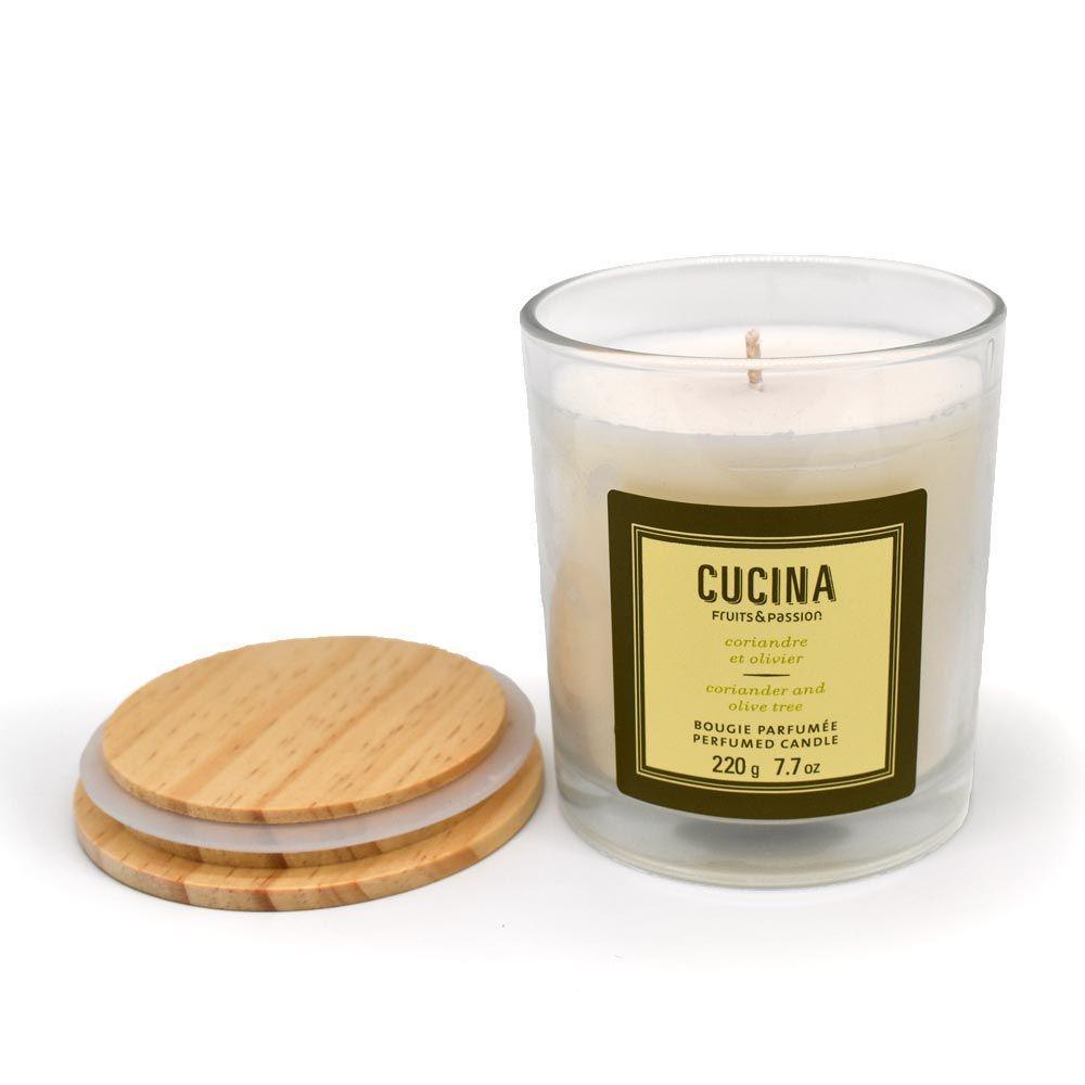 Fruits &amp; Passion Candle Coriander &amp; Olive Tree