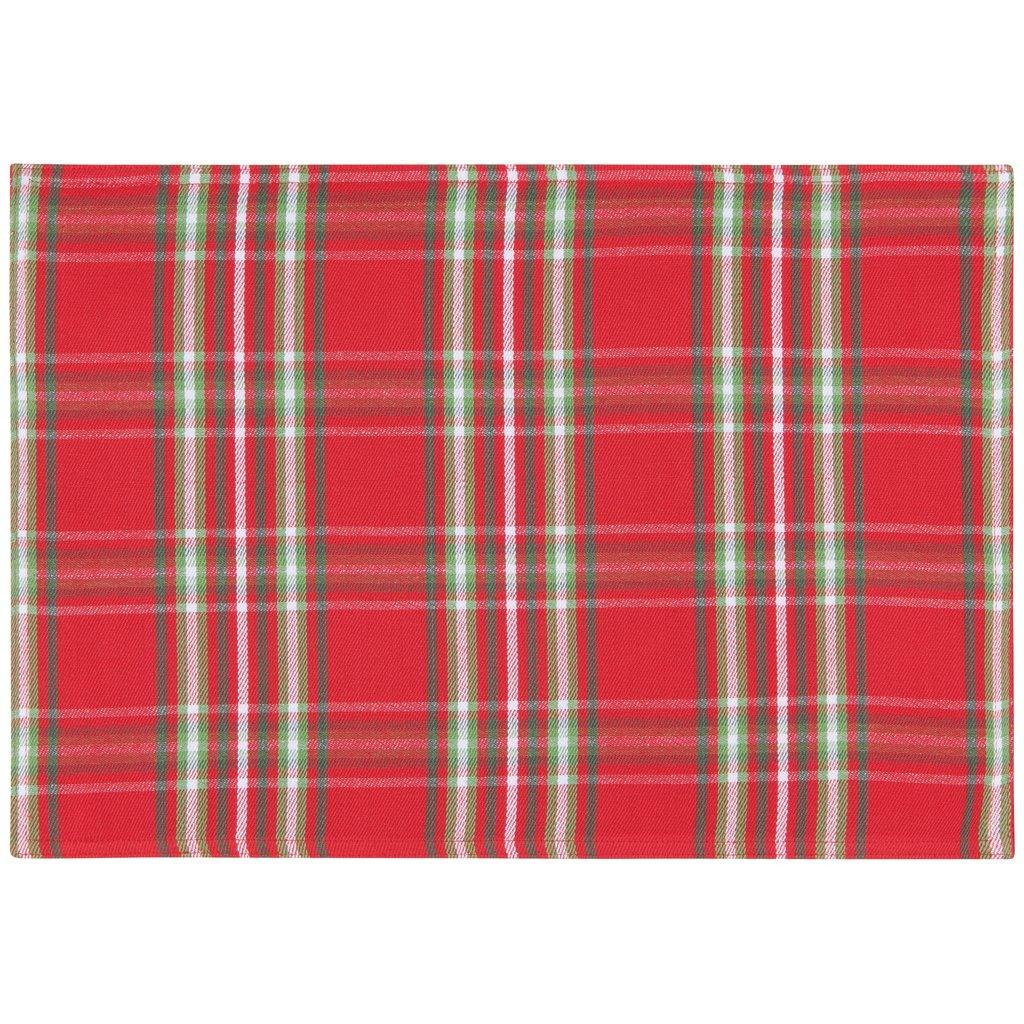 Placemat Noel Plaid