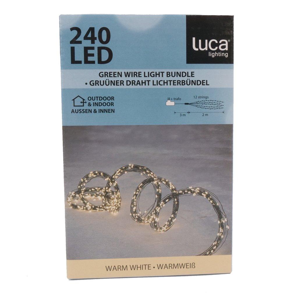 Outdoor Bundle Green 240 Led Lights